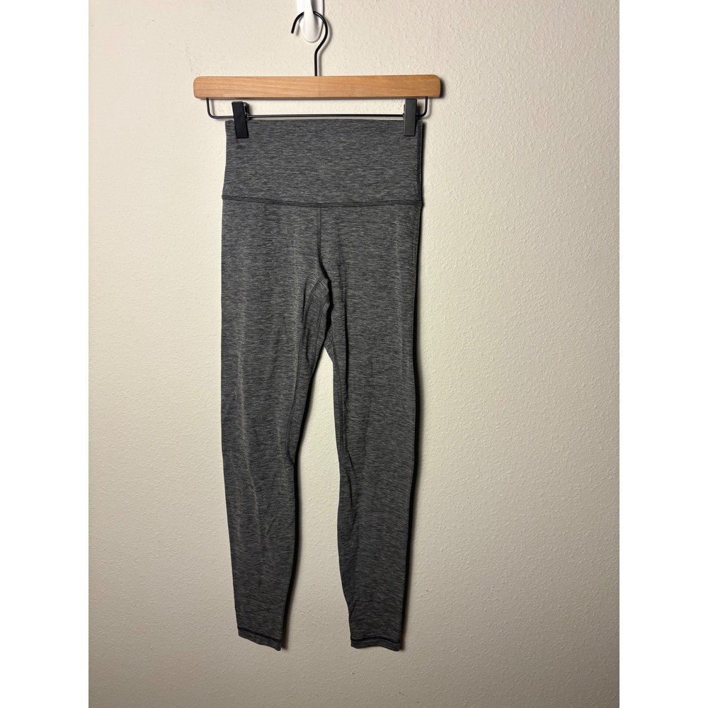 Lululemon Align High-Rise Pant 28 Heathered Graphite Grey Size 4 Leggings